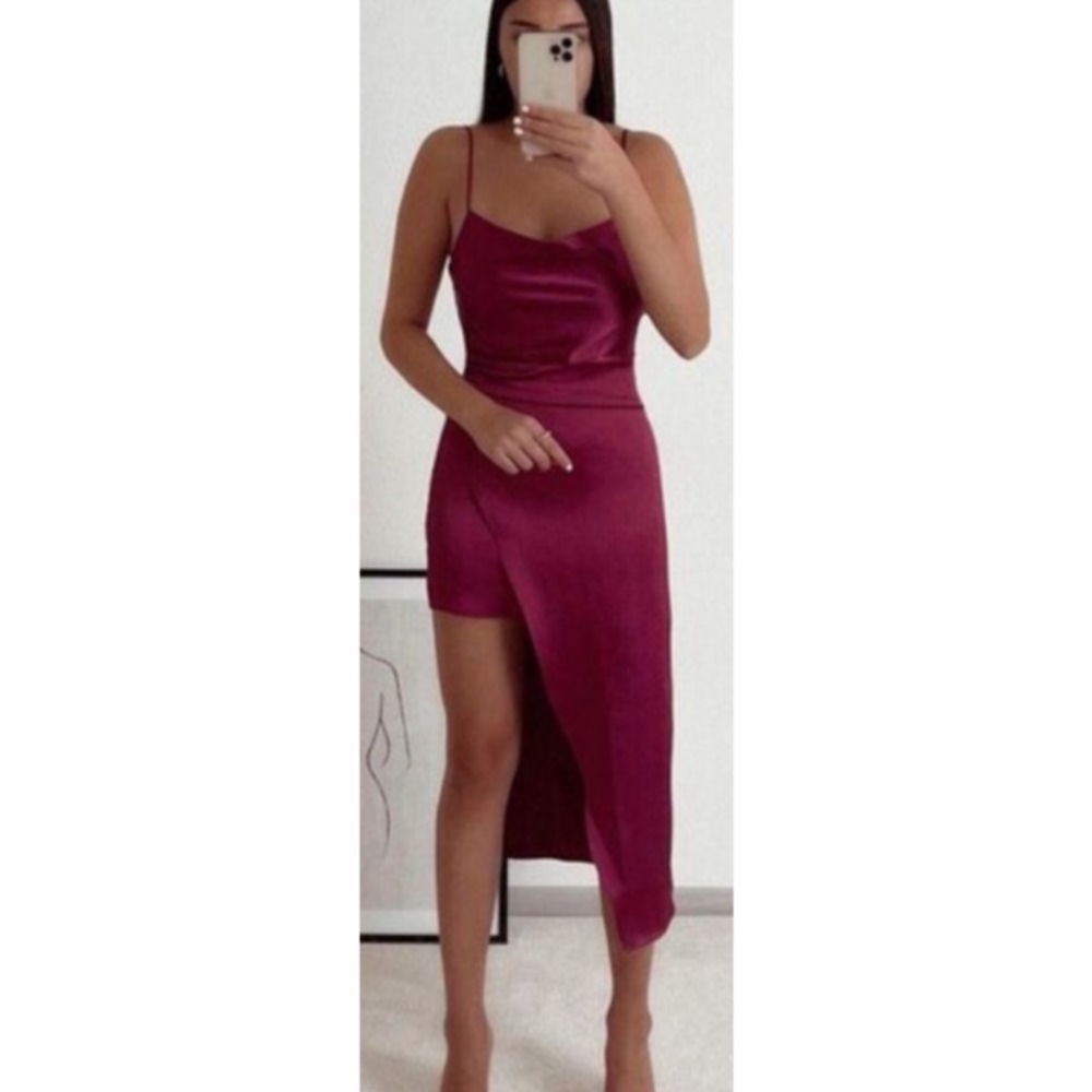 ZARA asymmetrical dress